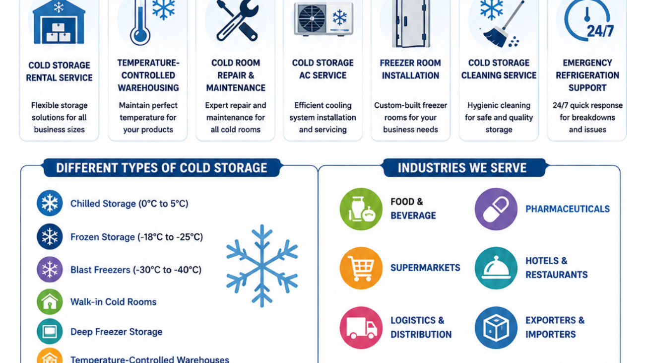 Best Cold Storage Service in Dubai Temperature-Controlled Storage Solutions UAE